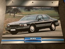 CARTE FICHE VOITURES D'EXCEPTION BUICK PARK AVENUE