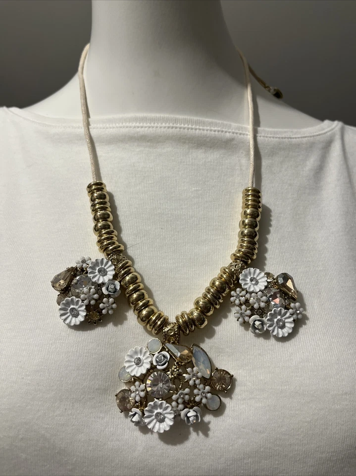 $75 Betsey Johnson Sueño de Betsey Piedra y Collar Facetado Largo Db14 Foto 2 de 4