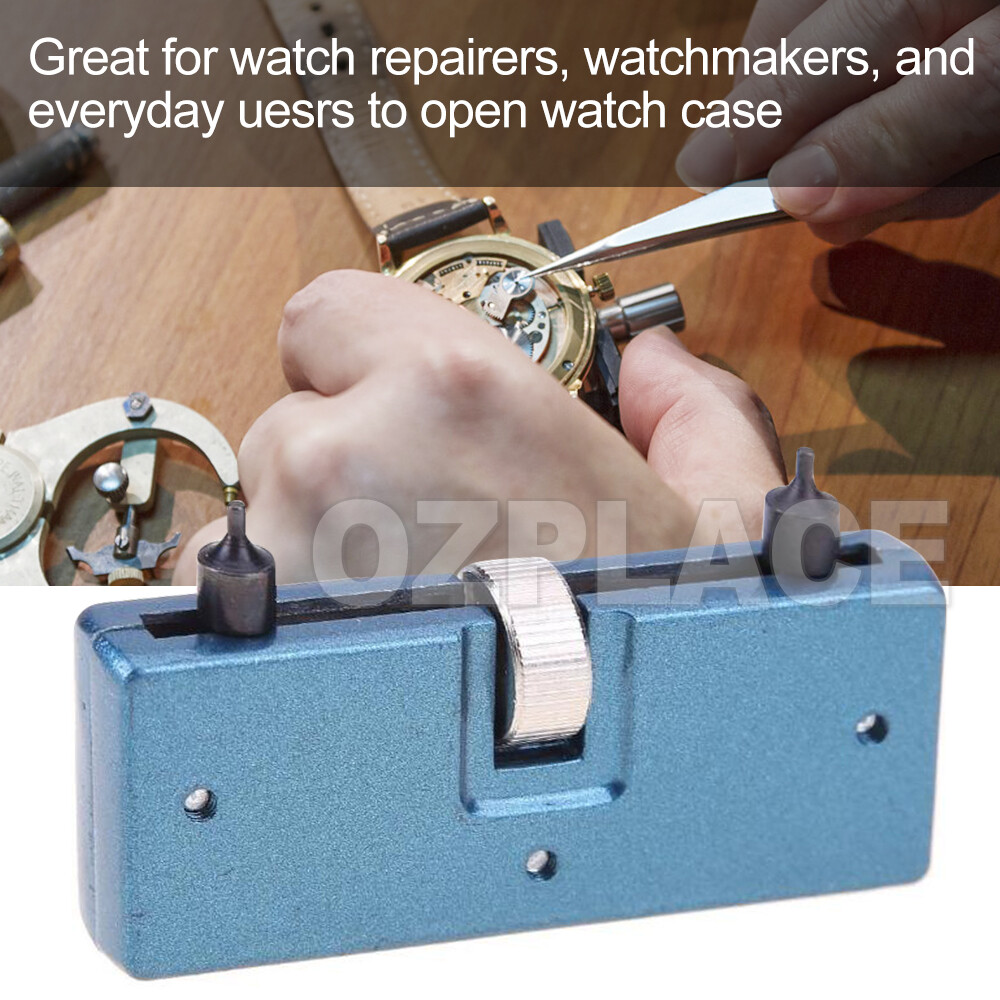 Watch Back Case Cover Opener Opening Screw Wrench Repair Tool Kit