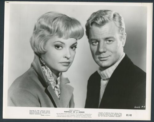 NADJA TILLER TONY WRIGHT im Portrait Of A Sinner '61 BLONDE LOOK