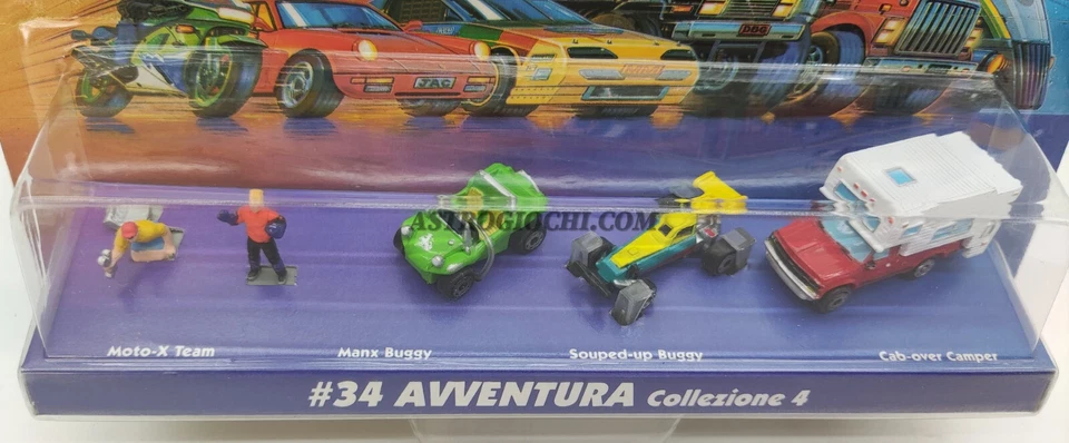 MICRO MACHINES 34 AVVENTURA VINTAGE 1996 GALOOB GIG 75030 NEW IN SEALED BOX - Immagine 2 di 4