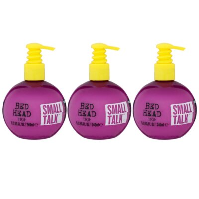 Tigi Bed Head Small Talk 3 x 240 ml Stylingcreme Volume für feines Haar Set