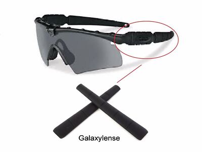 Galaxy Earsock Rubber Kits For Oakley Si Ballistic M Frame 2.0 Z87 Black