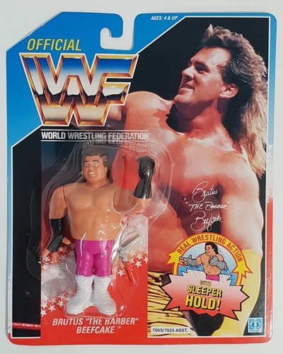 WWF Hasbro Brutus Barber Beefcake Wrestling Figure...