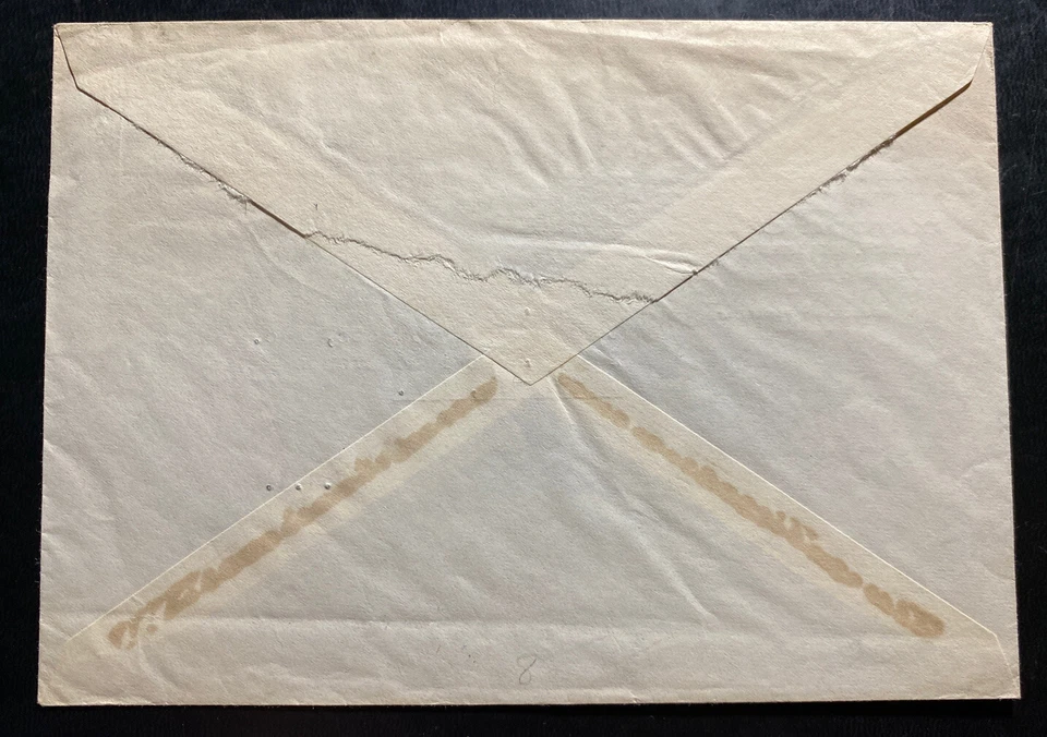 Cubierta publicitaria Asunción Paraguay Mercedes Benz 1955 a Chicago iL EE. UU. Foto 2 de 2