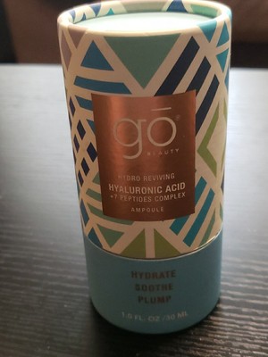 GO BEAUTY Hydro Reviving 3 Forms of Hyaluronic Acid +7 Peptides Complex. SEALED
