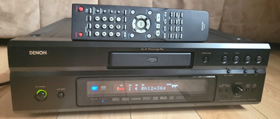 Denon DVD-3910 DVD Player with Remote, Video CD Audio Player - WORKS - READ