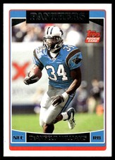 DeAngelo Williams 2006 Topps #361 Panthers NFL READ FREE SHIPPING AutographDen