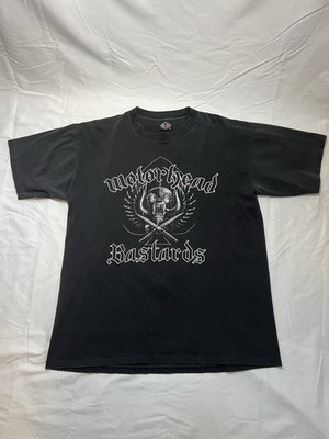Vintage 90s Single Stitch Motörhead Bastards Everything Louder Tour T Shirt XL