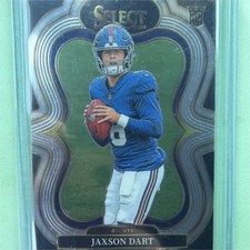 Panini 2025 Select Football Jaxson Dart Giants RC Suite Level #393