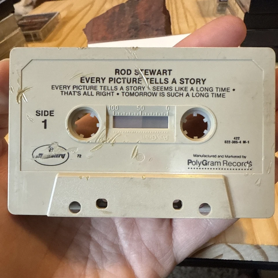 Rod Stewart - Every Picture Tells a Story (Cassette Tape, 1998 Remaster) VG - Image 4 of 4