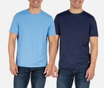 Soybu Men's 2 Active Tee In Navy &Medium Blue Size Med,Large, XL,XXL NWT