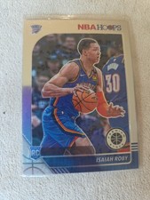 2020 NBA Hoops Premium Stock ISAIAH ROBY RC Base Rookie Card #234. rookie card picture
