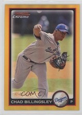 2010 Bowman Chrome Gold Refractor 41/50 Chad Billingsley #21 2r7