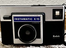 Kodak Instamatic X-15 126mm Film Camera - Made in USA - Retro-Vintage