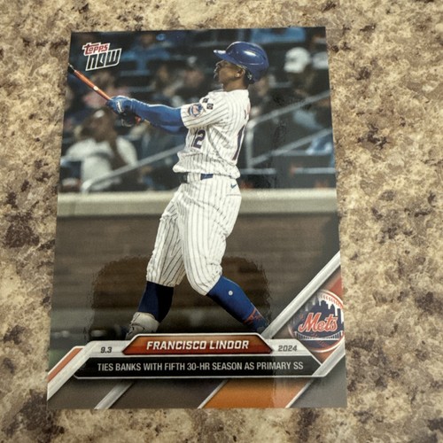 2024 Topps Now 643 Francisco Lindor
