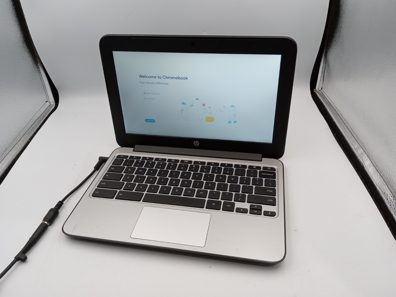 HP Chromebook 11 G4 11.6" Laptop Intel Celeron CPU 2GB RAM 16GB eMMC ChromeOS