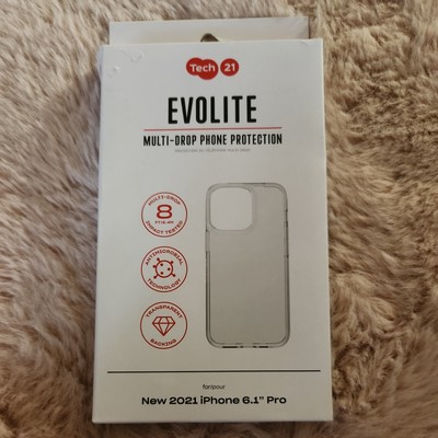 Tech21 EvoLite T21-9228 Clear Case for 2021 iPhone 6.1'' Pro