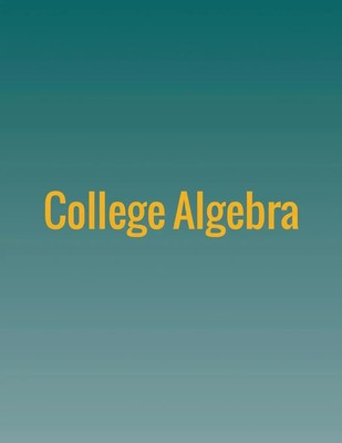 Jay Abramson | College Algebra | Taschenbuch | Englisch (2016)