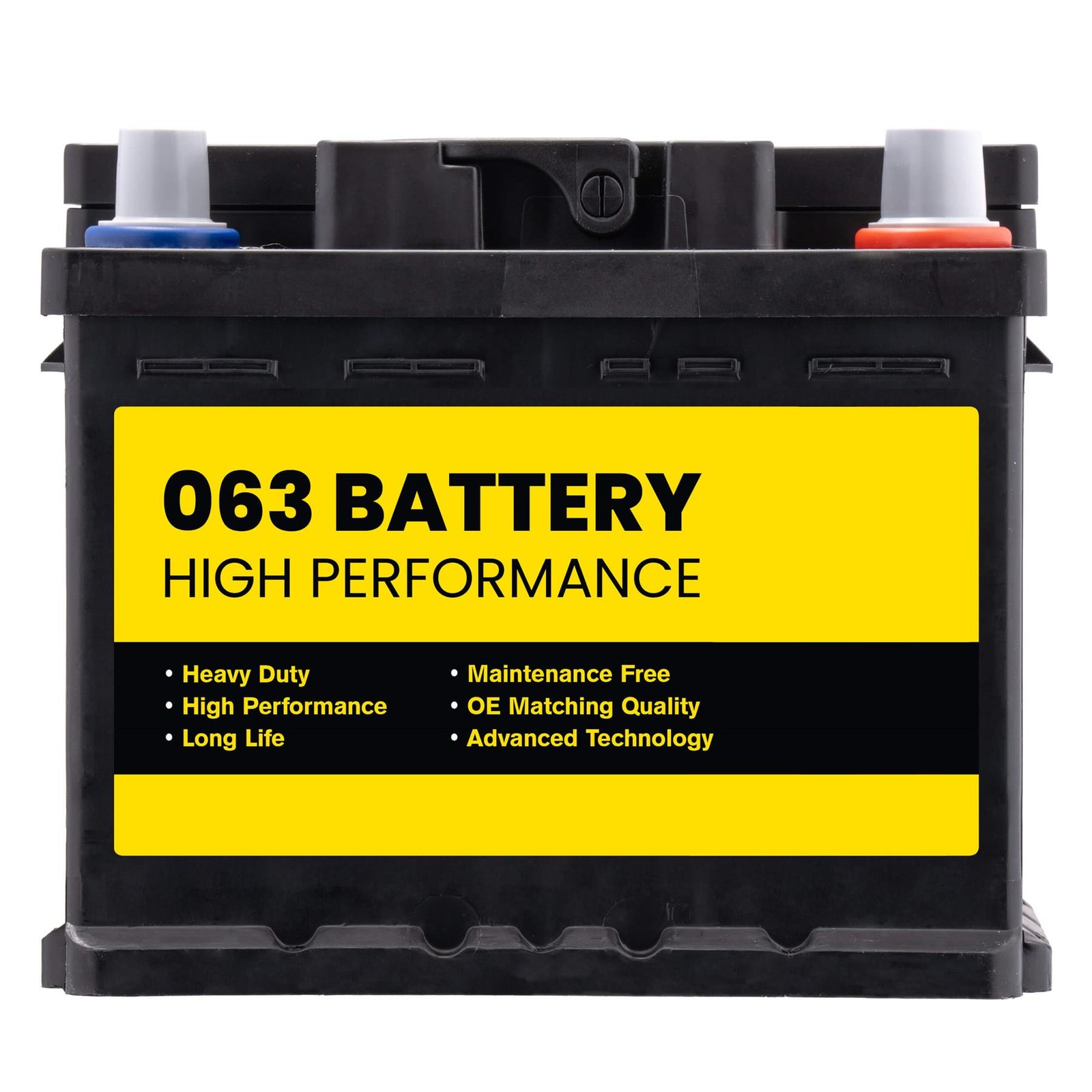 063 Heavy Duty Car Starter Battery 36Ah 330A CCA 12V T1 Terminal LB1