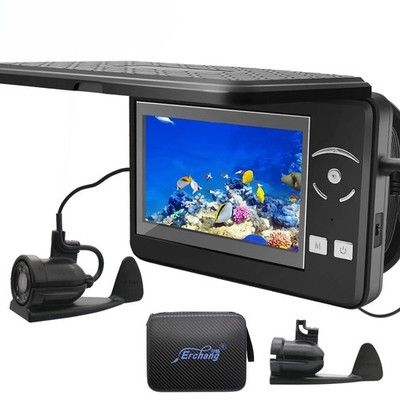 Underwater Fishing Camera 4x Digital Zoom 4.3 Inch 4000mAh 15m Infrared Winter
