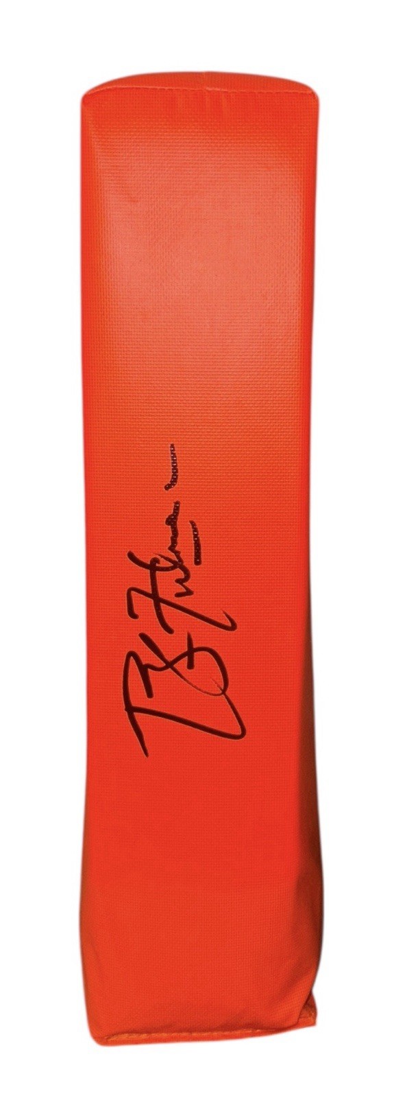 Phillip Fulmer Autographed Signed Tennessee Volunteers Endzone Pylon Beckett Certified 