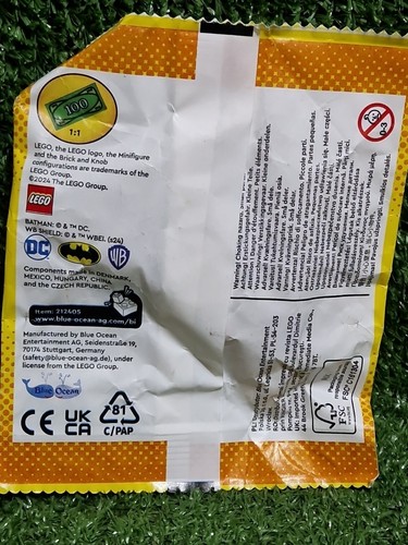 Lego Batman Minifigura Bolsas de Papel X3 Batman 212406 Joker 212405 Batimóvil 212403 - Imagen 6 de 8