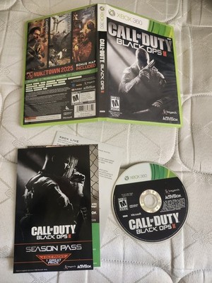 COD Call of Duty: Black Ops II 2 (Xbox 360, Complete, & Tested)