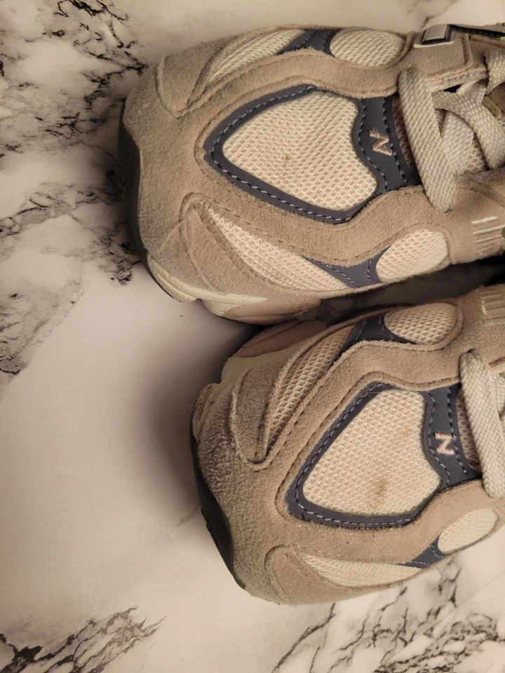 New Balance 9060 Shoes Youth Boys 2 2y Moonrock Linen PS Chunky Hype Swag Girls - Image 4 of 4