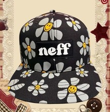 Neff Forever Fun Daisy Smiley Face Snapback H...