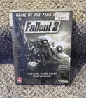 Fallout 3 Game of the Year Strategy Guide And PS3 Game.  Sealed Brand New!!!