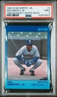 1989 STAR GRIFFEY JR. #4 KEN GRIFFEY JR. 1988 SEASON-1-WHITE BACK PSA 9 ROOKIE