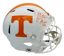 Phillip Fulmer Tennessee Volunteers Signed Replica Helmet Rocky Top Beckett COA