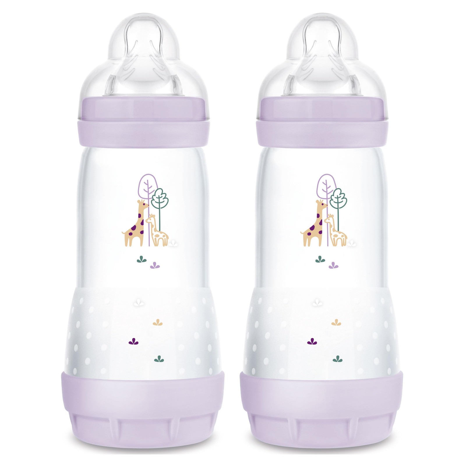 11oz Easy Start Anti-Colic Baby Bottles, Fast Flow, Breastfe