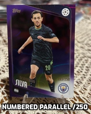 Topps UCC Flagship 25-26 2026 Bernardo Silva Purple /250 Manchester City C2650