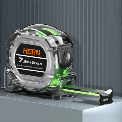 3-10M Fluorescent Tape Measure Waterproof Wear Resistant Precision Measuring Too