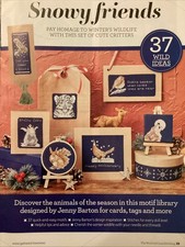 37 Snow Animal Designs For Cards And Gifts Christmas Cross Stitch Chart