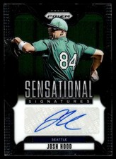 2025 Panini Prizm Sensational Signatures Josh Hood Auto Seattle Mariners #SS-JH