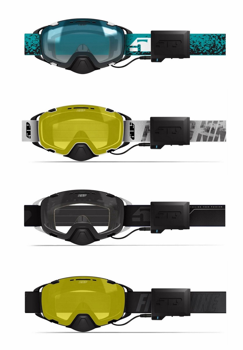 New 509 Aviator 2.0 Ignite S1 Heated Lens Snowmobile / Snow Bike Goggles