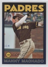 2021 Topps 1986 Baseball 35th Anniversary Series 2 Blue Manny Machado x5u