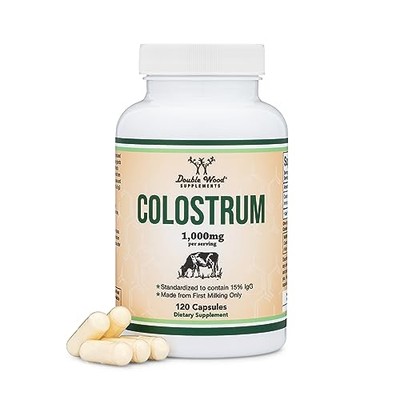 Double Wood Supplements Colostrum 120 Kapseln
