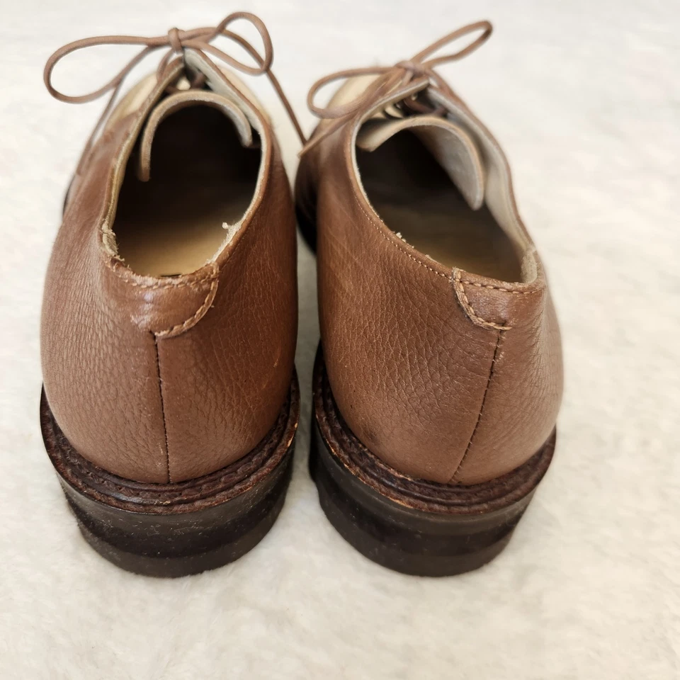 Винтажный Giraudon Sport Нью-Йорк штепсельная вилка зажим подошва перфорированный Оксфорд шнурует вверх женщин 40 9 - Изображение 4 из 4