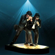 SD TOYS Blues Brothers Stage Box Action Figure Set, Movie Collection