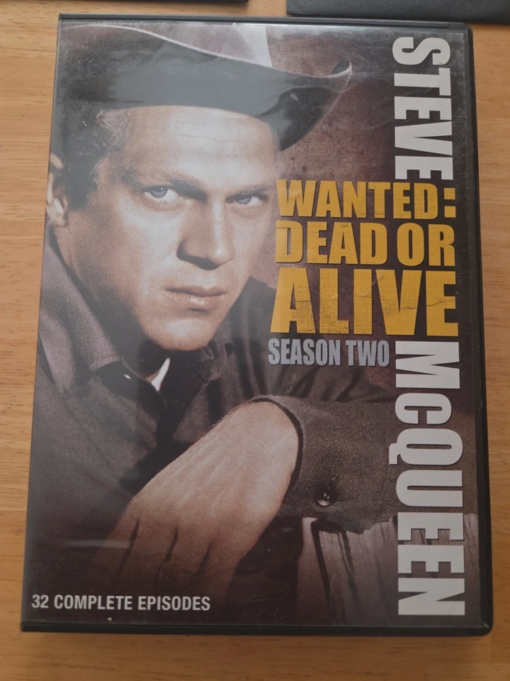 STEVE MCQUEEN wanted dead or alive season 1& 2 complete dvd - Image 4 of 4