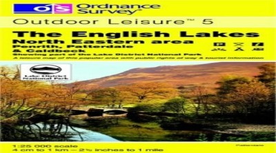 The English Lakes: North Eastern Area (Outdoor Lei by Ordnance Survey 0319260801