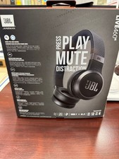 JBL LIVE 460NC WIRELESS ON-EAR NOISE CANCELLING HEADPHONES 50H - BLACK