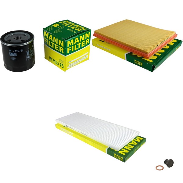 Mann-Filter Inspektionspaket Filterset FüR Opel Astra F CC 1.6I 1.4I 53 54-image