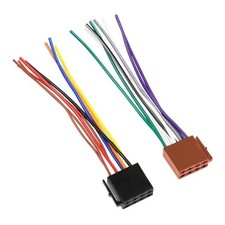 Universal ISO Car Radio Stereo Wiring Harness Adapter, Universal ISO Harness