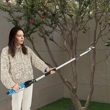 Cordless Pruning Shears Tree Pruner Trimmer Electric Telescopic Pole 4.72-6.56ft