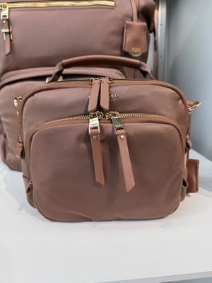 NEW Tumi Voyageur TAMY 8.25” Small Crossbody Clutch - TAHINI | eBay